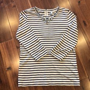 Jcrew embellished shirt